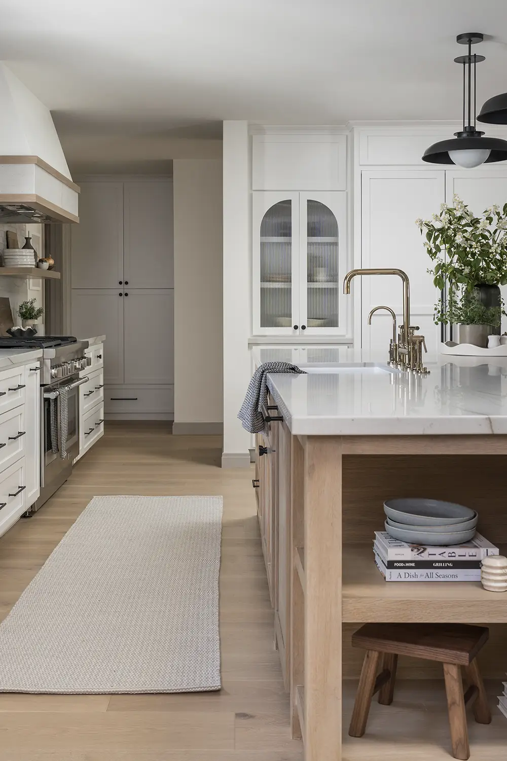 Interior Design of an kitchen in a Fullerton home