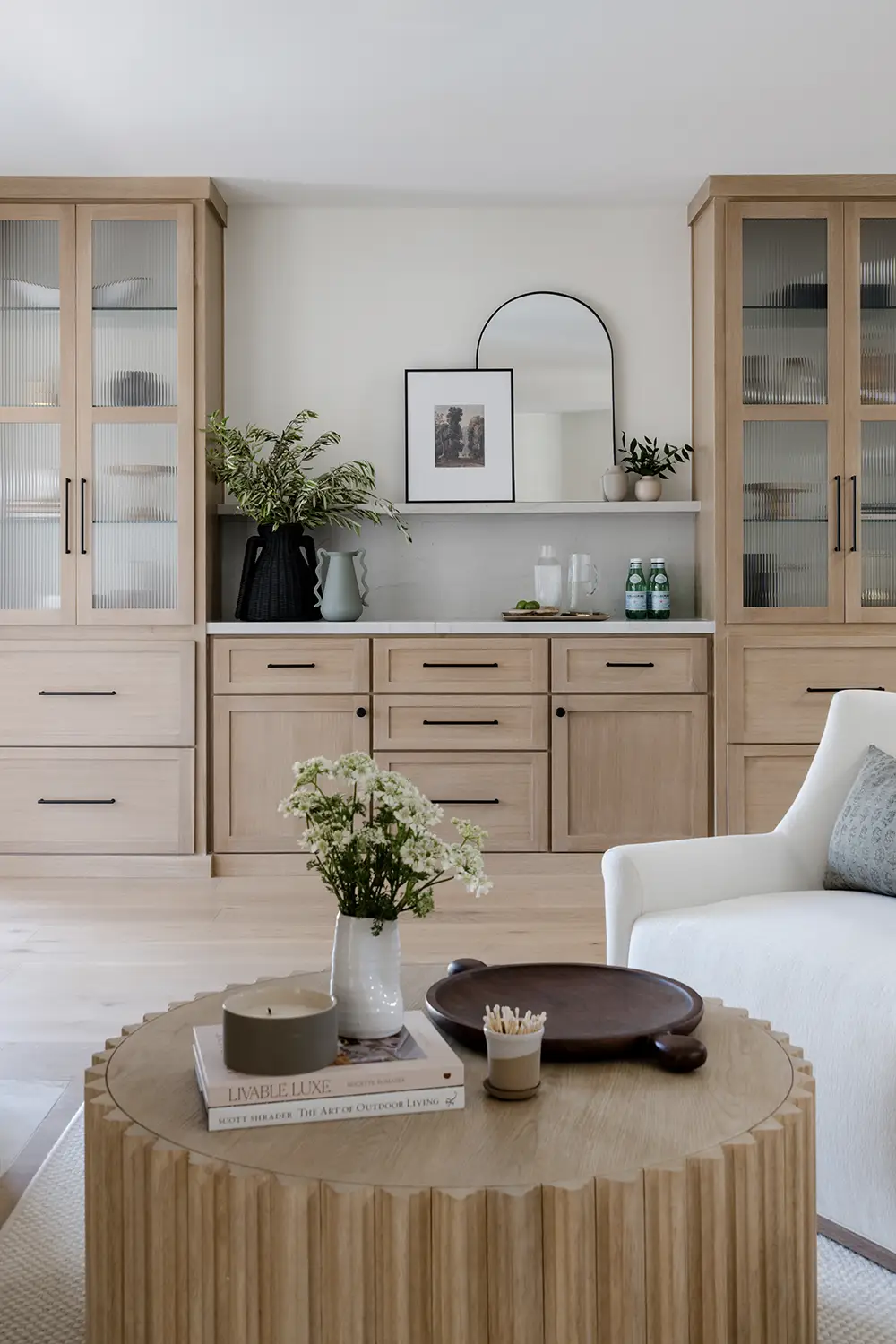 Interior Design of a living area in a Fullerton home