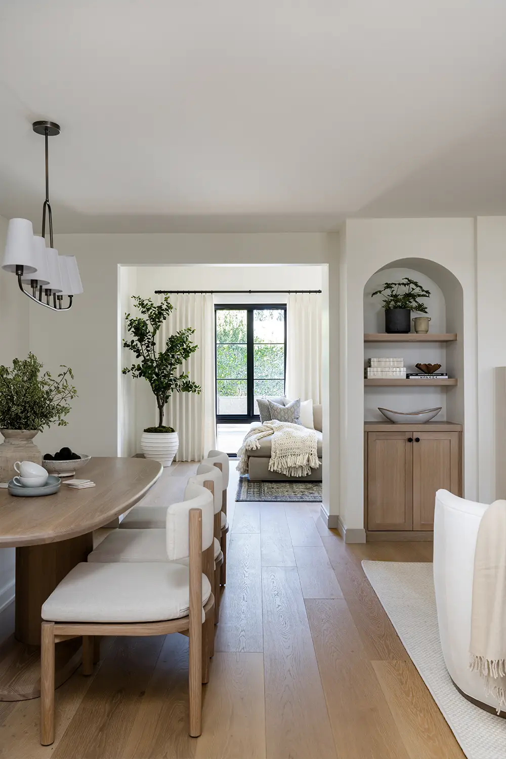 Interior Design of a living area in a Fullerton home