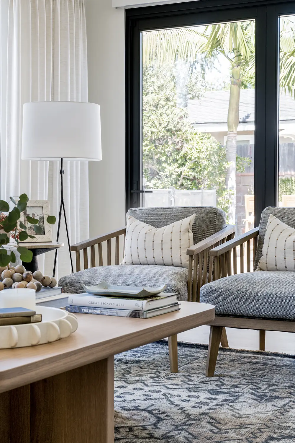 Interior Design of a living area in a Fullerton home