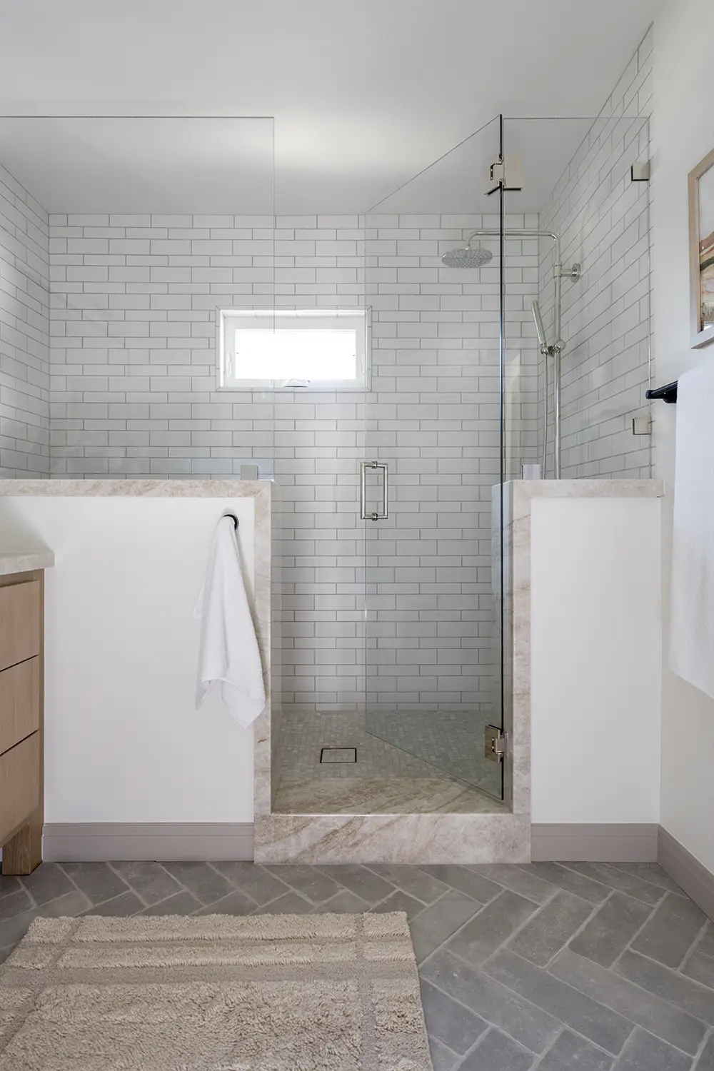 Interior Design of a bathroom in a Fullerton home