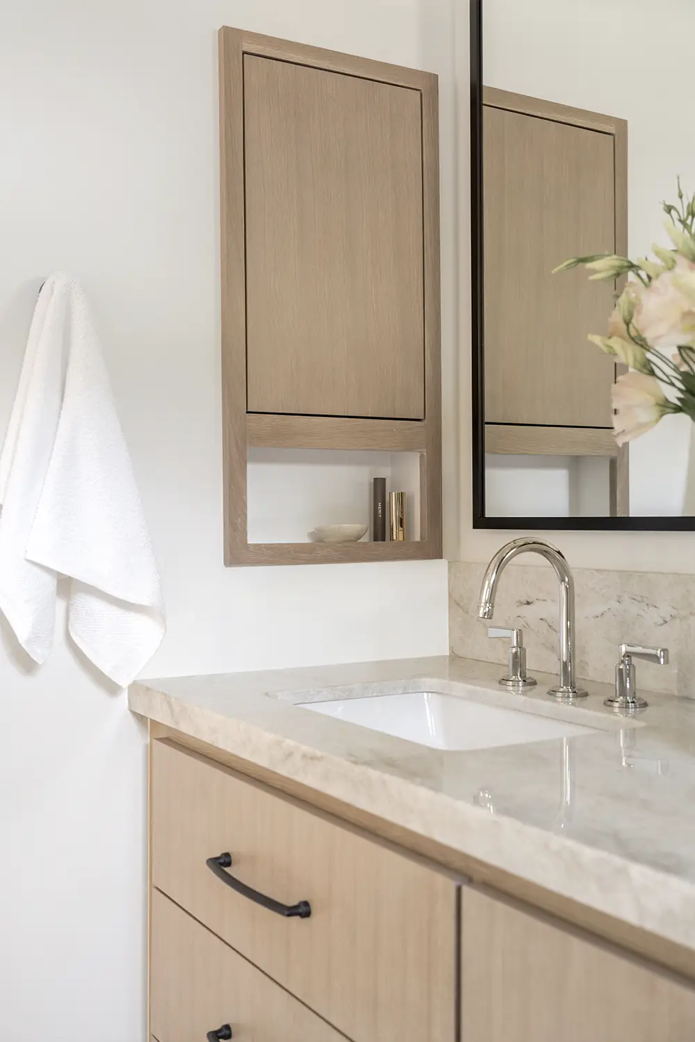 Interior Design of a bathroom in a Fullerton home