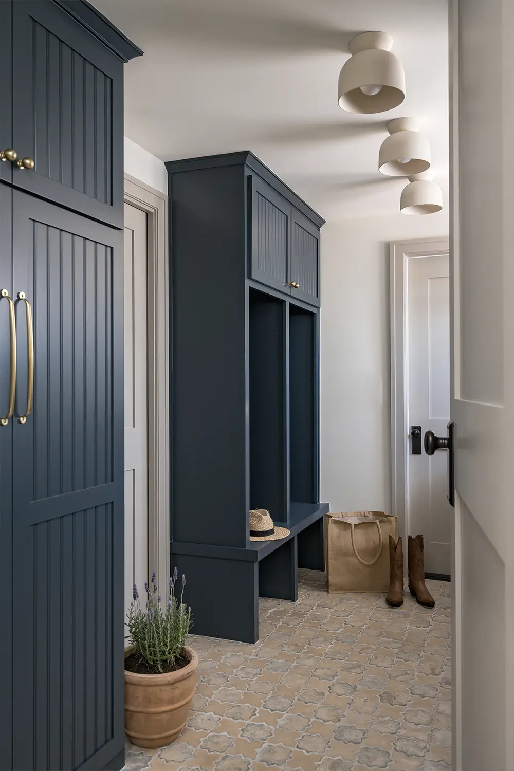 Interior Design of a laundry room in a Fullerton home