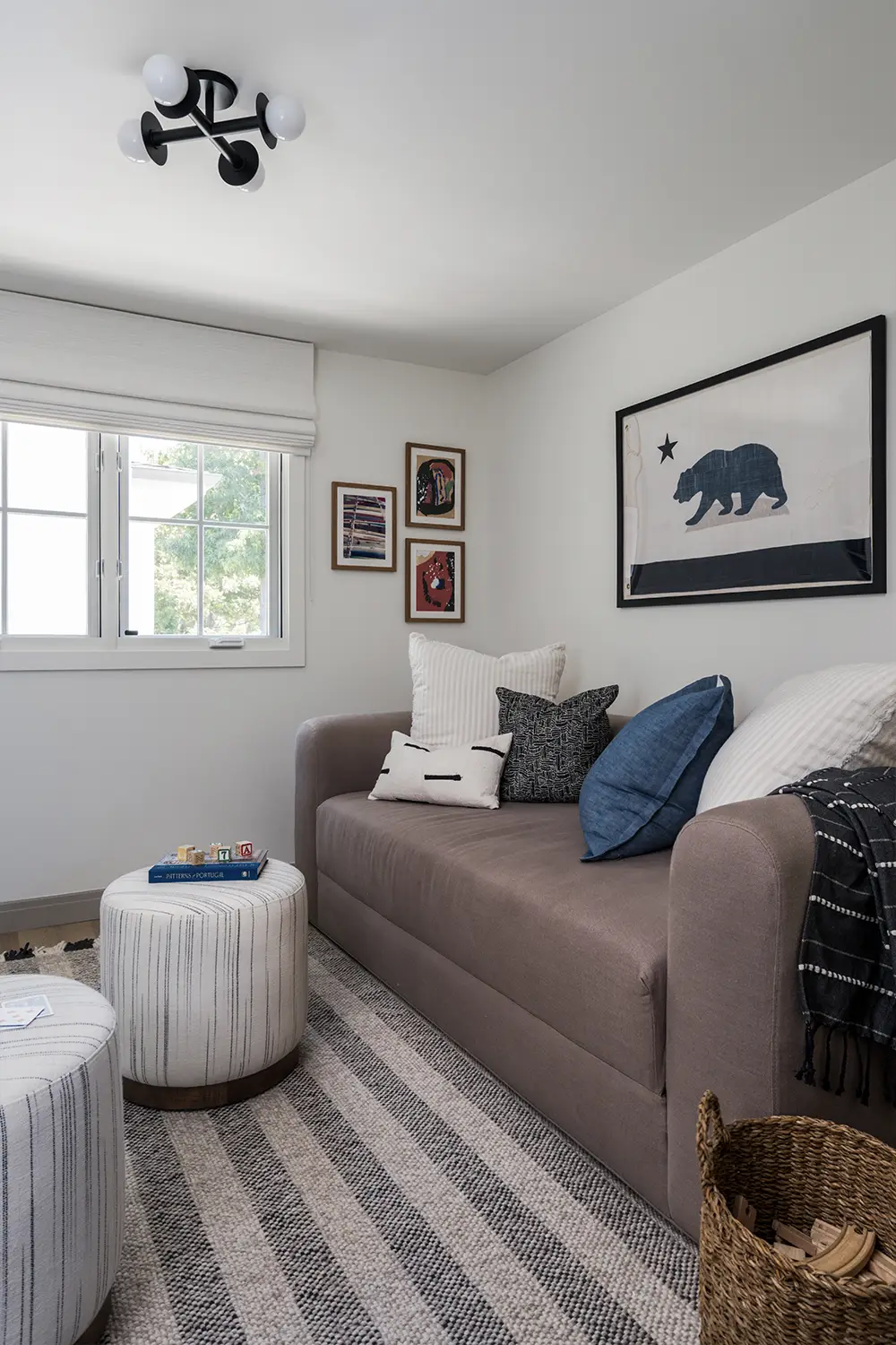 Interior Design of a playroom in a Fullerton home