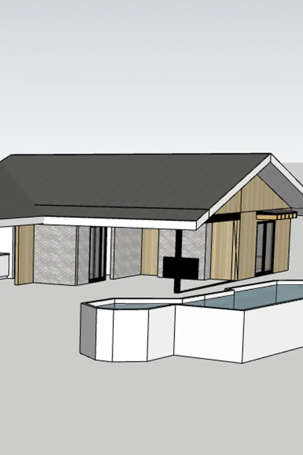 North Tustin Home Design drawing