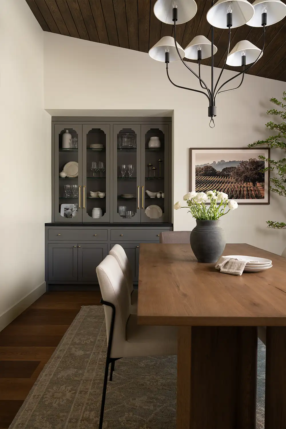 remodeled dining room of a Tustin home by Interior Designer Sloan Co Design
